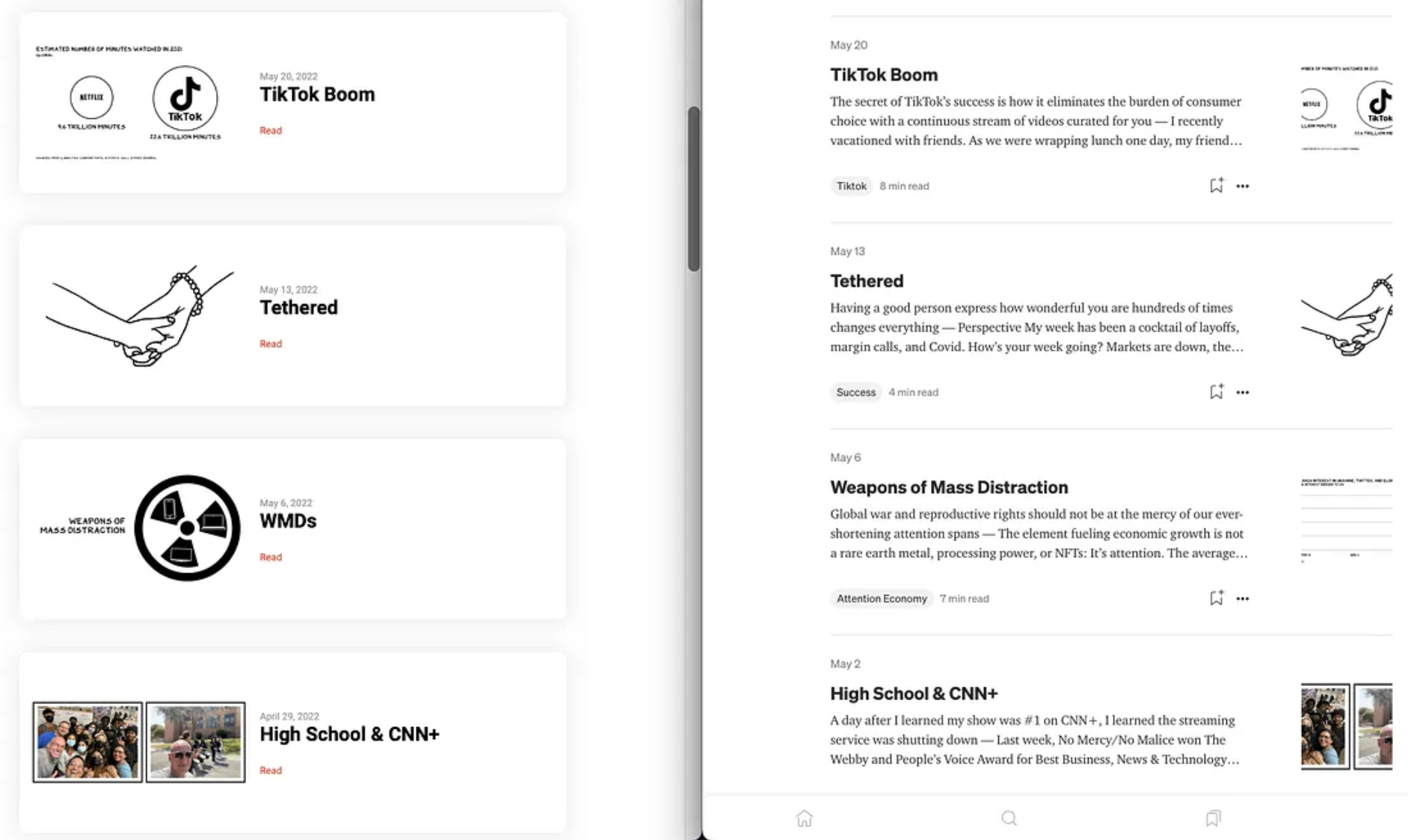 Scott Galloway’s content distributed across multiple platforms